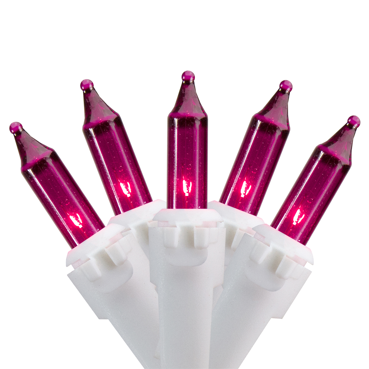 Northlight 3.5ft. 100ct. Purple Mini Icicle Christmas Lights