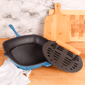 BergHOFF Neo 2pc. 11in. Grill Pan with Slotted Steak Press - image 1