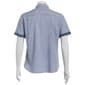 Mens Campia Short Sleeve Poly Spandex Button Down Shirt - Copen - image 3