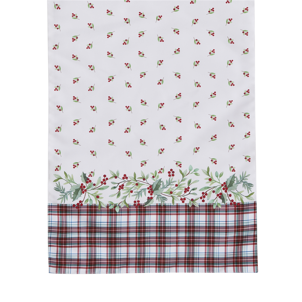 Avanti Holly Plaid Runner - 14x72