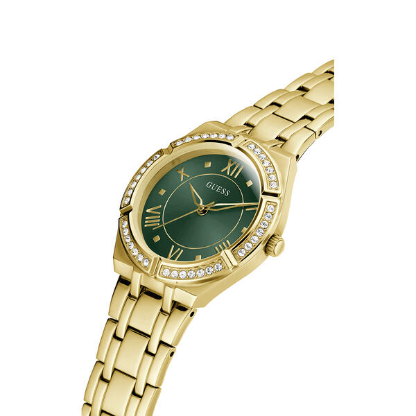 Womens Guess Gold-Tone Cosmo Watch - GW0033L8