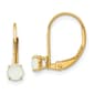 Gemstone Classics&#40;tm&#41; 14kt. Gold Opal Drop Earrings - image 1
