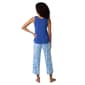 Womens HUE® Solid Top It''S A Dogs World Printed Capri 3 Piece Set - image 7