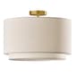 Adesso Finley Double Layer Flush Mount Fixture - image 1