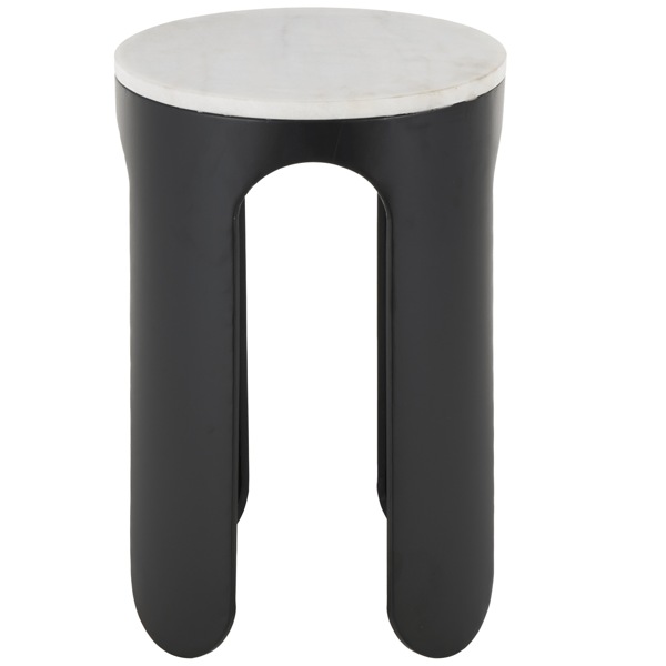 9th & Pike® Modern Black Metal Accent Table - image 