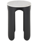 9th & Pike® Modern Black Metal Accent Table - image 1