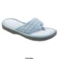 Womens Isotoner Jersey Dot Thong Slippers - image 4