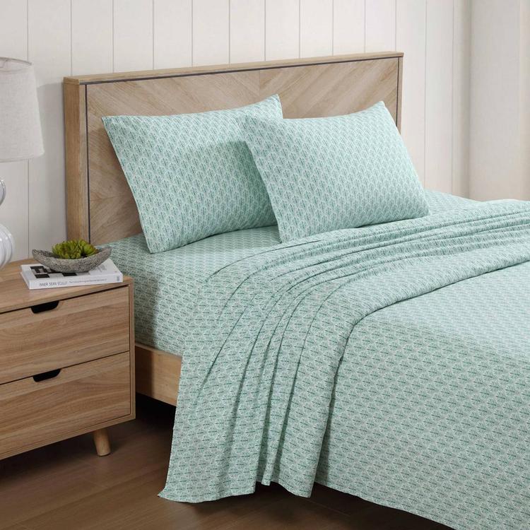 Tommy Bahama Coastal Batik 200TC 4pc. Cotton Percale Sheet Set