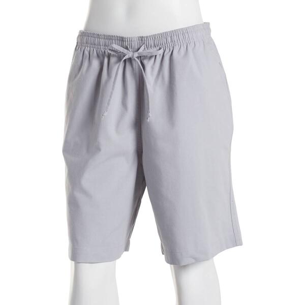 Plus Size Hasting &amp; Smith Solid Sheeting Shorts - image 