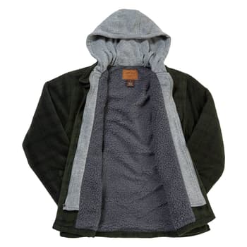 Mens mountain ridge polar fleece hoodie new arrivals