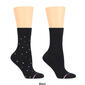 Womens Dr. Motion 2pk. Multi-Dot Comfort Top Crew Socks - image 3