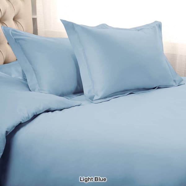 Superior 1200 Thread Count Solid Egyptian Cotton Duvet Cover Set