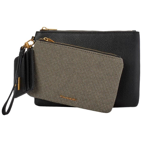 Womens Tahari Marty Woven Pouch Set - image 