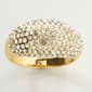 Ashley Cooper(tm) Gold Crystal Pave Dome Band Ring - image 1