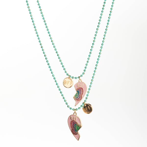 Kids Lil'' Ashley BFF Butterfly Heart Pendant - image 