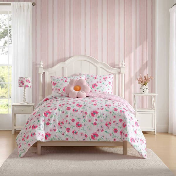Laura Ashley Meadow Daisies Reversible Comforter Set