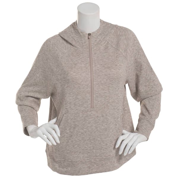 Womens RBX Marled 1/2 Zip Hoodie - image 