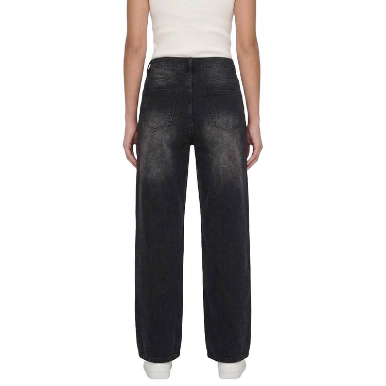 Womens Angels of Difference Mid-Rise 5-Pocket Wide Leg Jeans