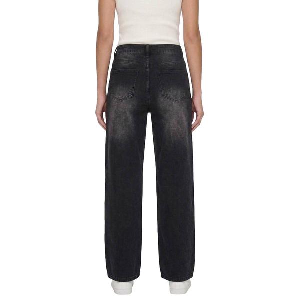 Womens Angels of Difference Mid-Rise 5-Pocket Wide Leg Jeans