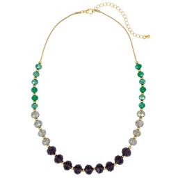 Ashley Cooper(tm) Short Multi-Colored Beads Frontal Necklace