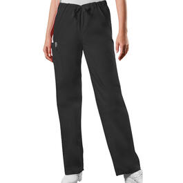 Unisex Cherokee Short Drawstring Pants - Black