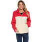 Womens Times Two Maternity Long Sleeve Color Block Sweater - image 1