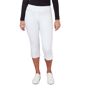 Womens Ruby Rd. Key Items Extra Stretch Pull On Denim Capris - image 1