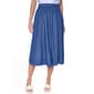 Womens Nautica Elastic Chabmry Midi Skirt - image 1