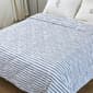 St. James Home Soft Cover Nano Feather Filled Stripe Blanket - image 2