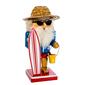 Kurt Adler 8in. Surfer Santa Nutcracker - image 2