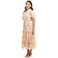 Petite MSK Short Puff Sleeve Floral Maxi Tier Dress - image 3