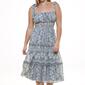 Trixxi Juniors Floral Tie Shoulder Midi Dress - image 2