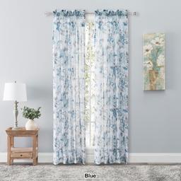 Whimsical Print Semi-Sheer Rod Pocket Panel