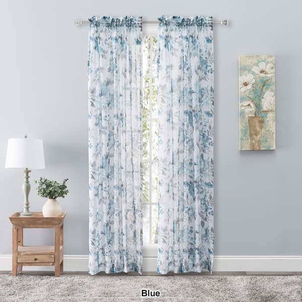 Whimsical Print Semi-Sheer Rod Pocket Panel