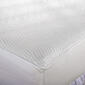 Sealy Circular Mattress Cover with Stain Release - image 1