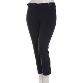 Womens Zac &amp; Rachel Pull On Solid with Hardware Millennium Pants