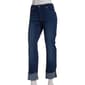 Womens Tahari Exaggerated Cuff Straight Leg Jeans - image 1