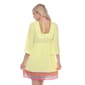 Womens White Mark Gabrielle Embroidered Shift Dress - image 4