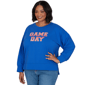 Plus Size Ruby Rd. Game of Luxe Game Day Graphic Terry Sweatshirt - image 3