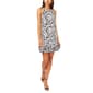 Womens MSK Sleeveless Disco Dot Floral Shift Dress - image 1
