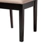 Baxton Studio Alena Modern Dark Brown Wood 5pc. Dining Set - image 7