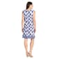 Womens R&amp;M Richards Blue Wave Sleeveless A-Line Dress - image 3
