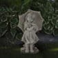Northlight Seasonal Solar Lighted Girl w/ Umbrella Garden Statue - image 2