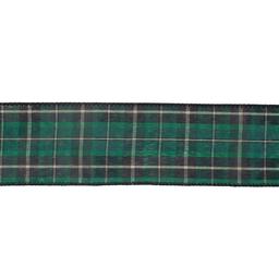 Northlight Seasonal 50in. Plaid 16 Loop Christmas Bow Decoration