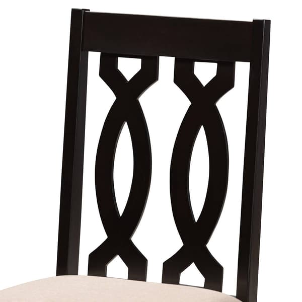 Baxton Studio Cherese Wooden Dining Chair - Set of 4