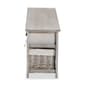 Baxton Studio Mabyn Light Grey Wood 3-Drawer Storage Bench - image 4