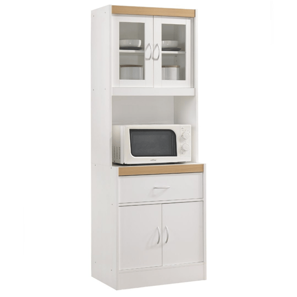L''Baiet Freestanding China Display Hutch Kitchen Cabinet - image 