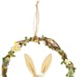 Northlight Seasonal Bunny with Flowers Artificial Easter Wreath - image 4