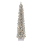 Puleo International 6ft. Pre-Lit Alpine Silver Pencil Tree - image 1