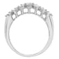 Nova Star White Gold Multi Row Lab Grown Diamond Ring - image 5